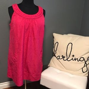 Lane Bryant hot pink shift dress size 24W